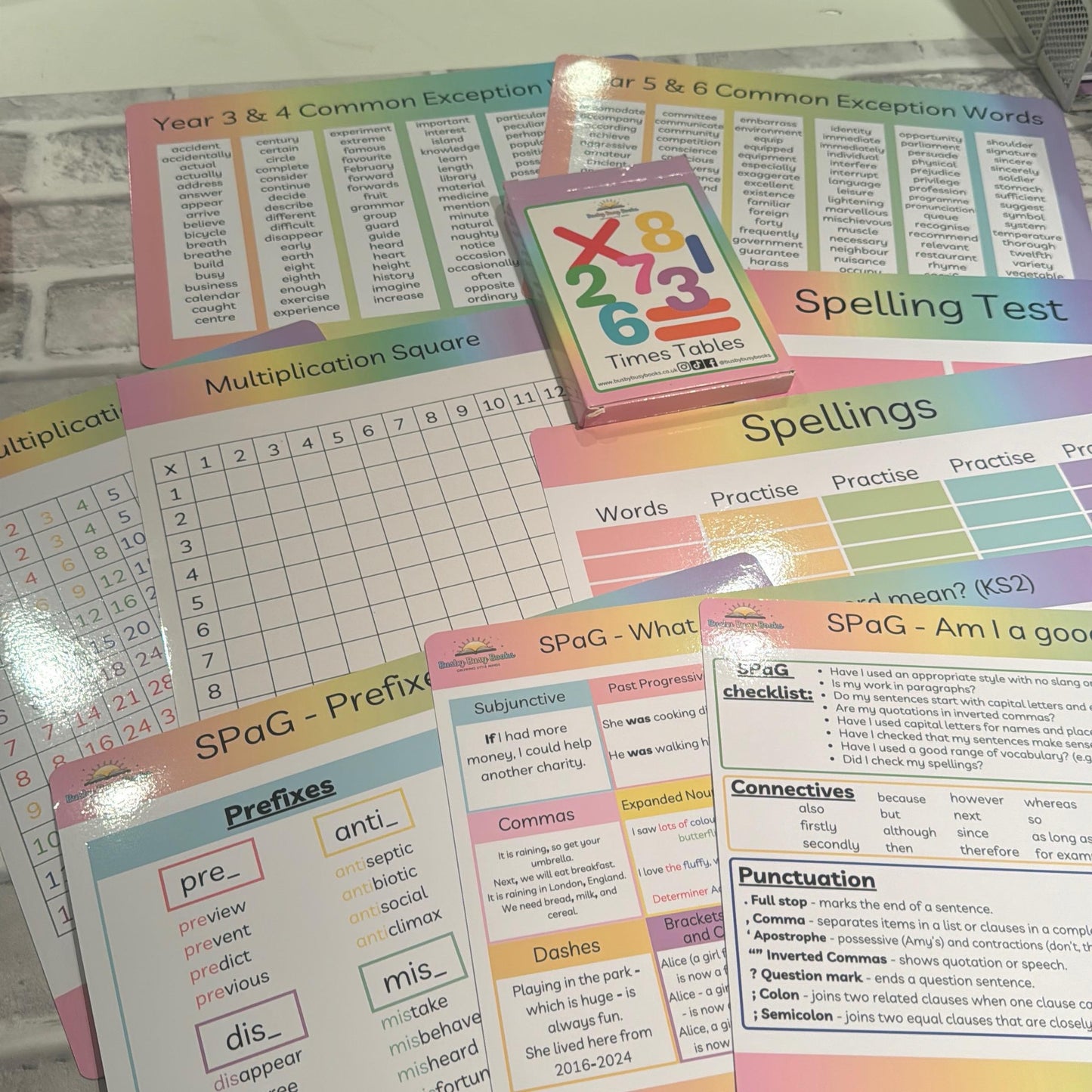 KS2 Bundle - years 3, 4, 5 and 6 - Age 7-11 - English and Maths