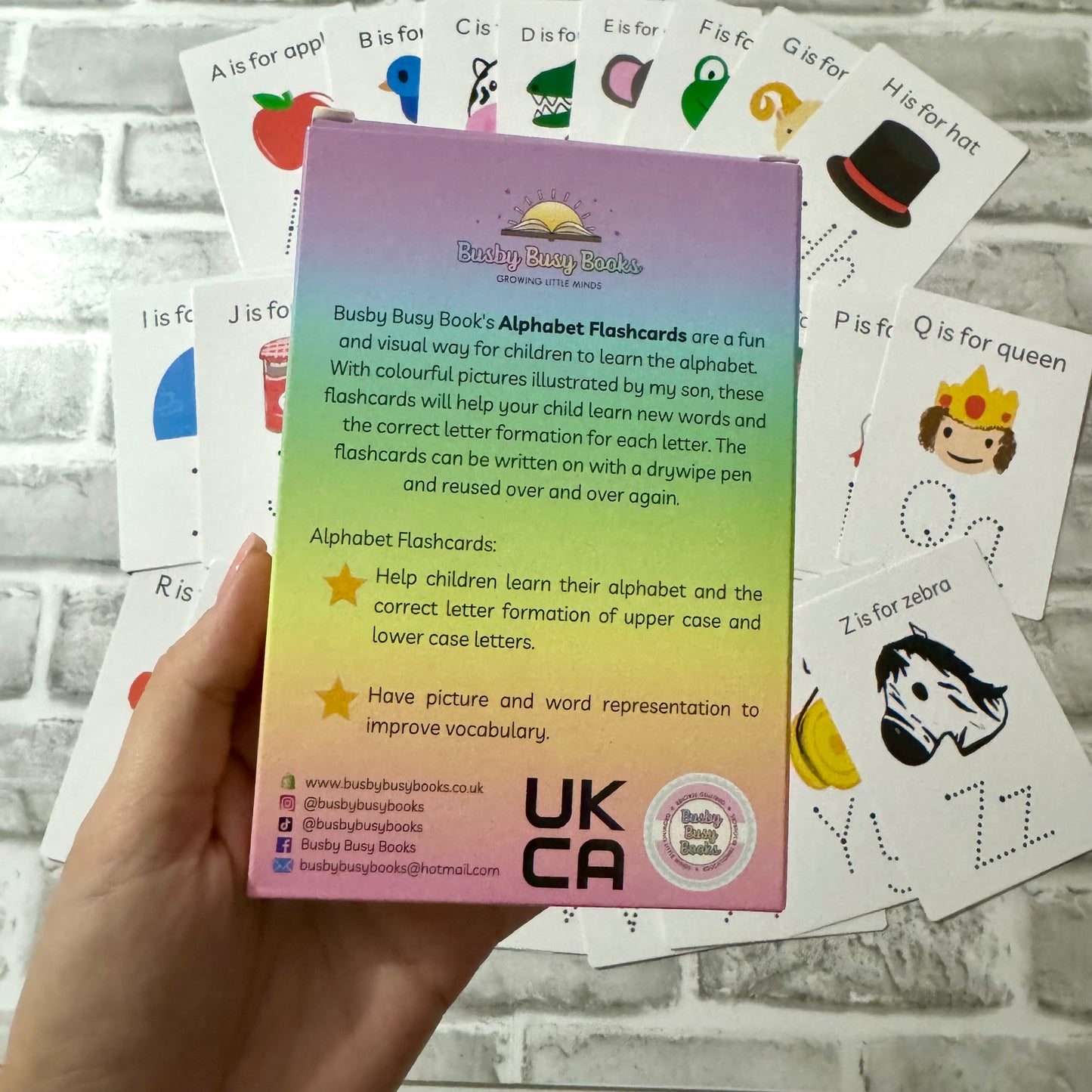 Flashcards - Alphabet