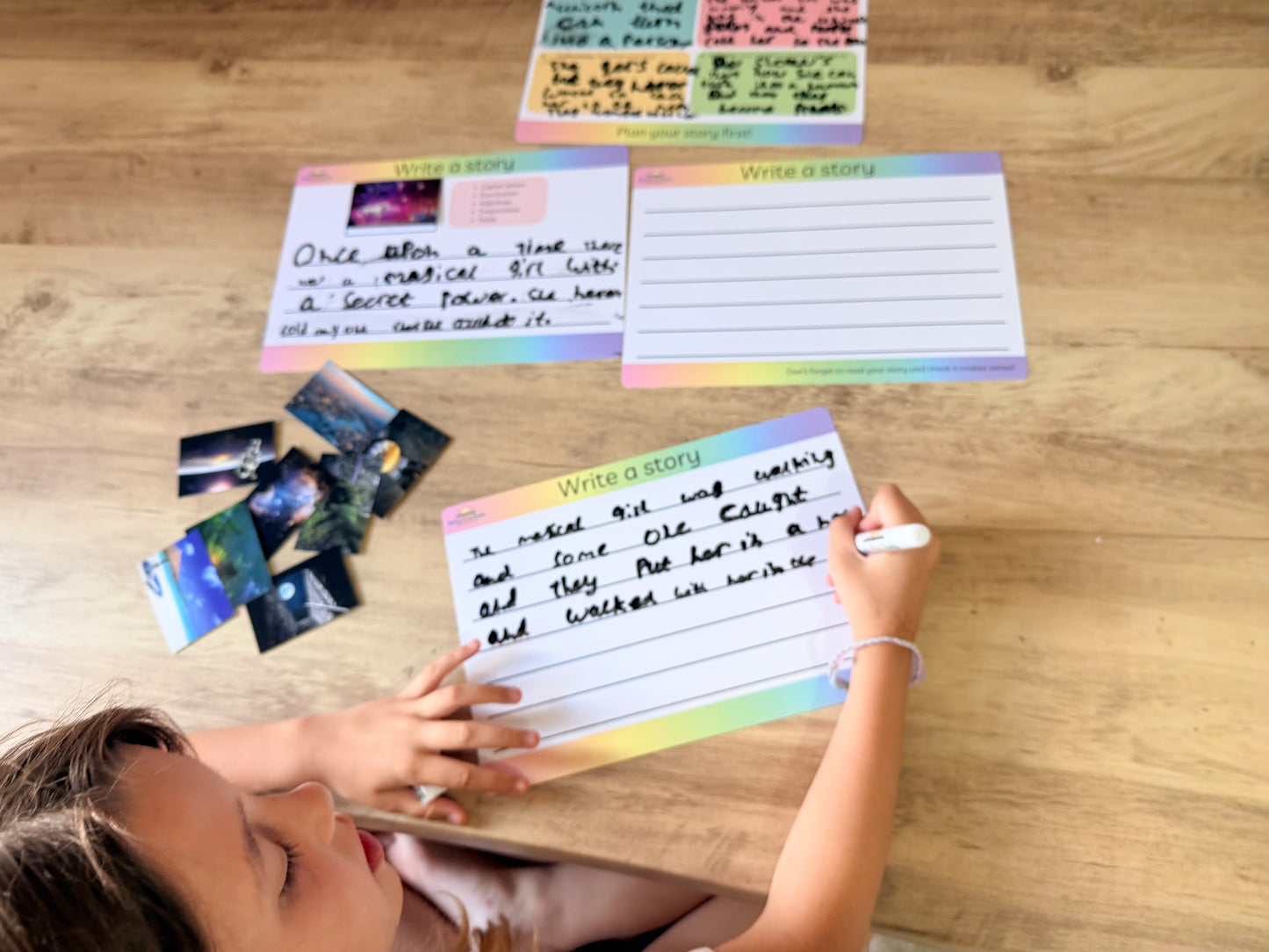Story writing mat for KS1 and KS2 creative writing