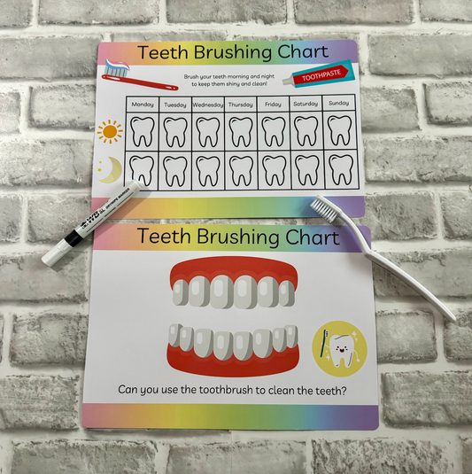 Teeth Brushing Reward Chart & Activity