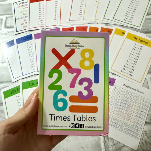 Flashcards - Times Tables