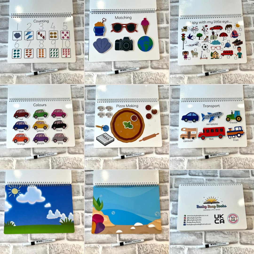 Out & About Busy Book (Age 1-8 years)