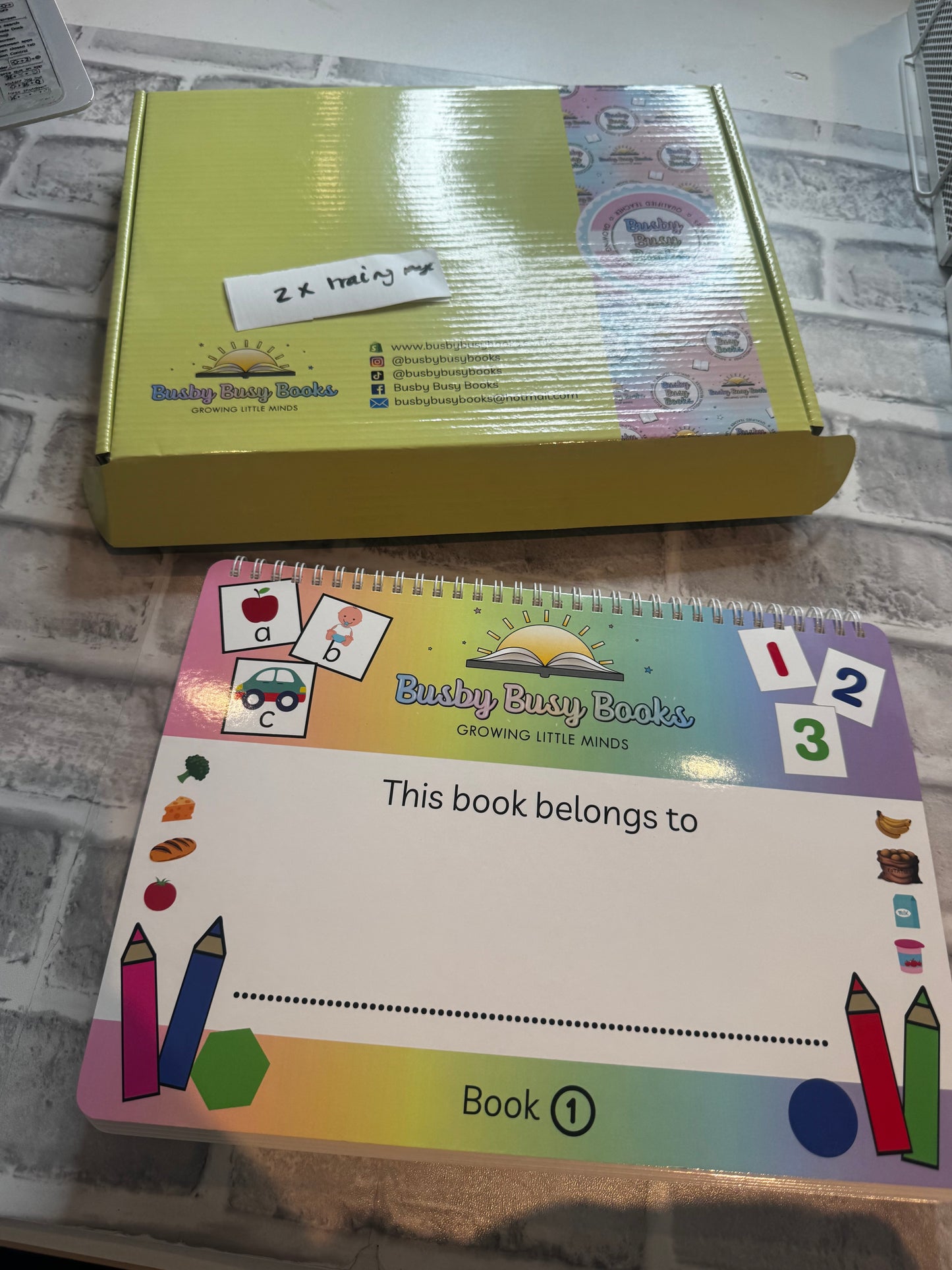 Toddler busy book