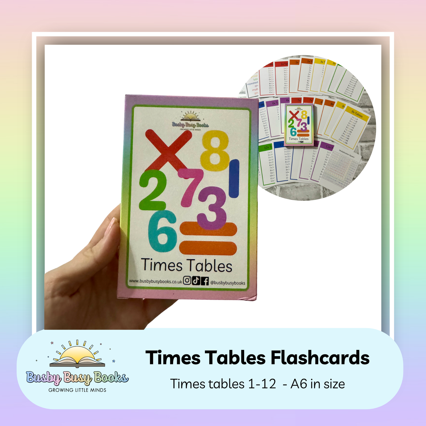 Flashcards - Times Tables