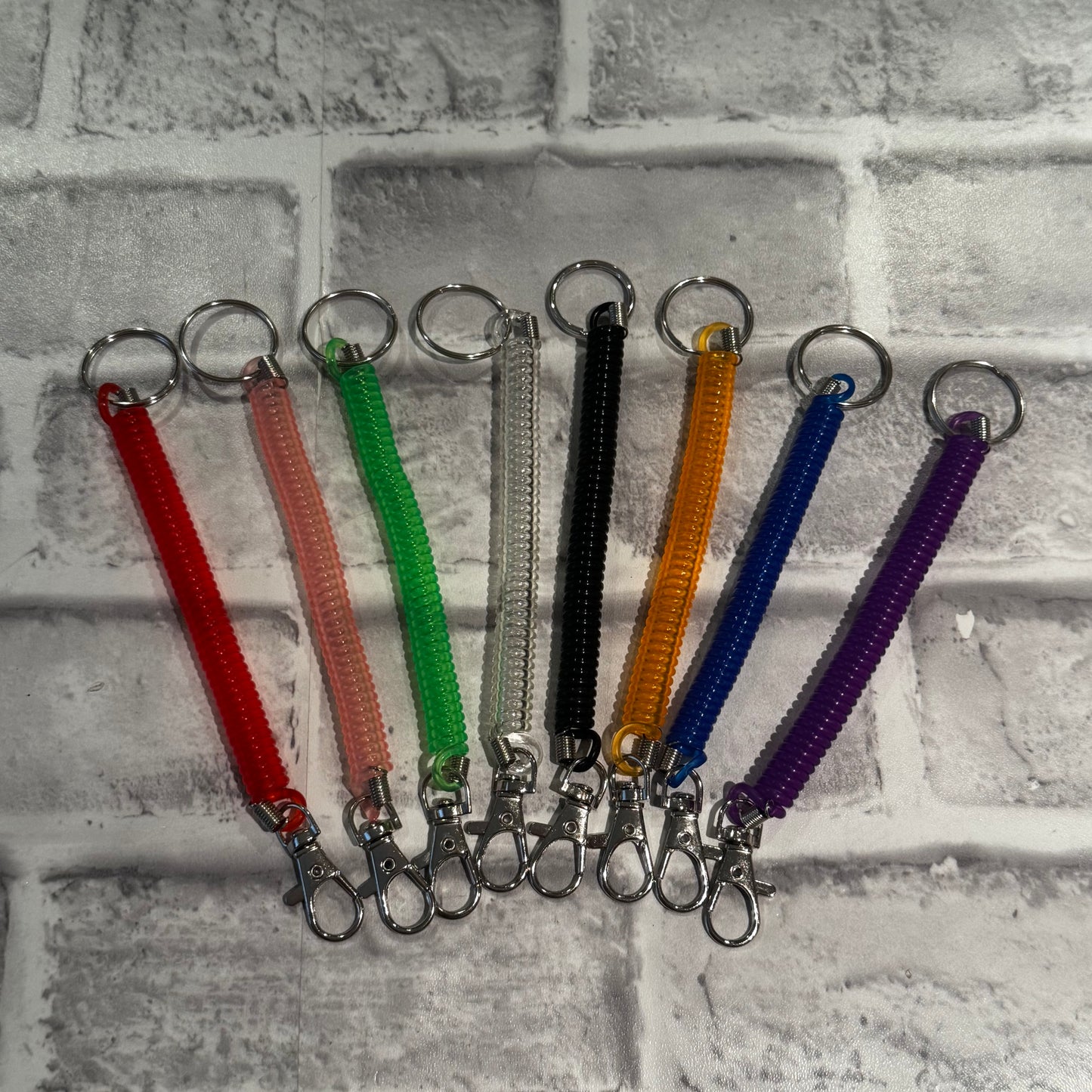 Stretchy Spiral Keyring