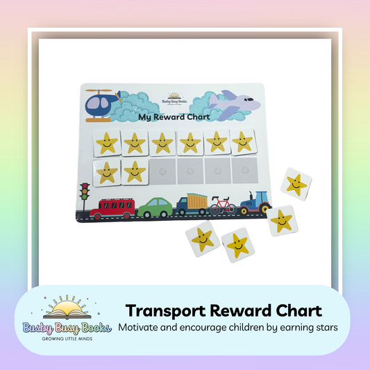 Reward Chart - Transport Theme