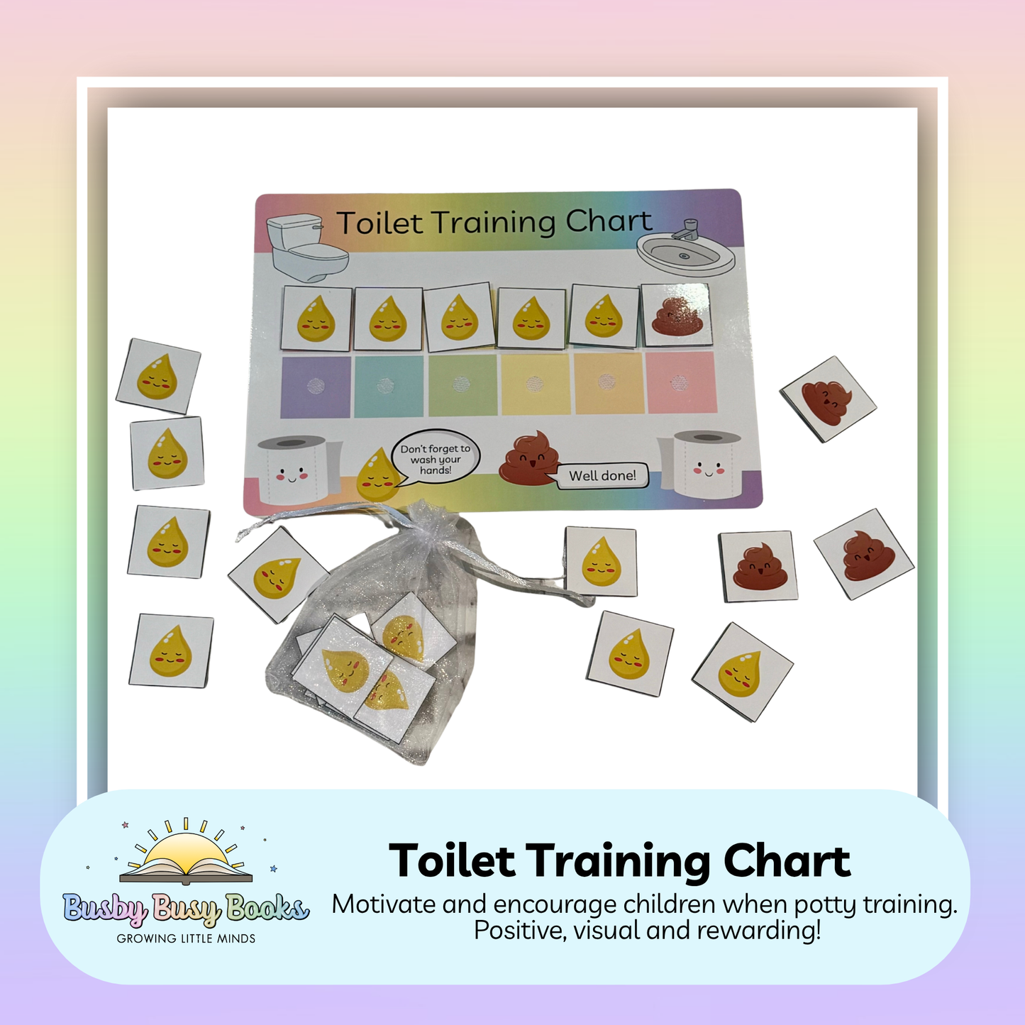 Toilet Training Chart (potty training)