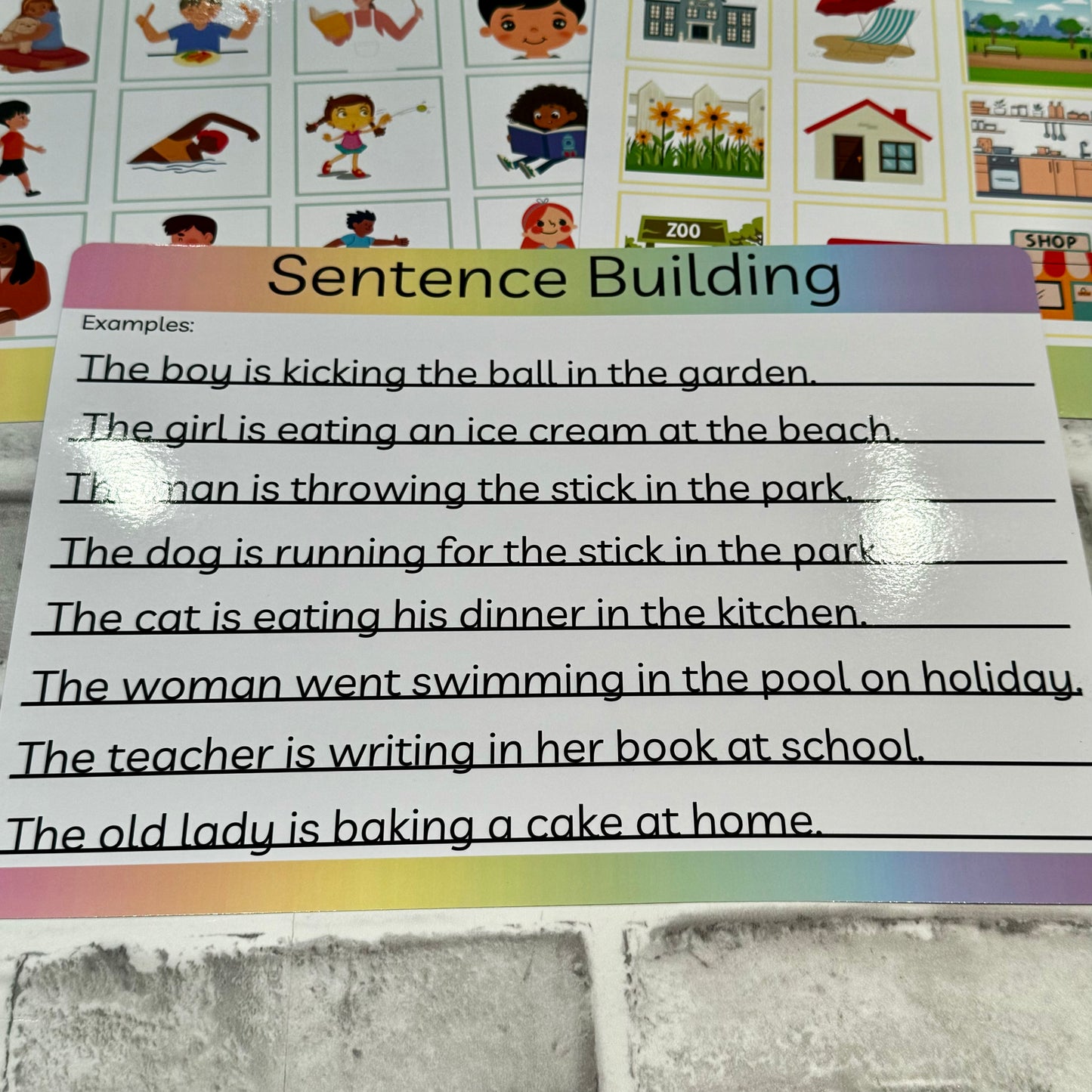 Sentence Building Pack