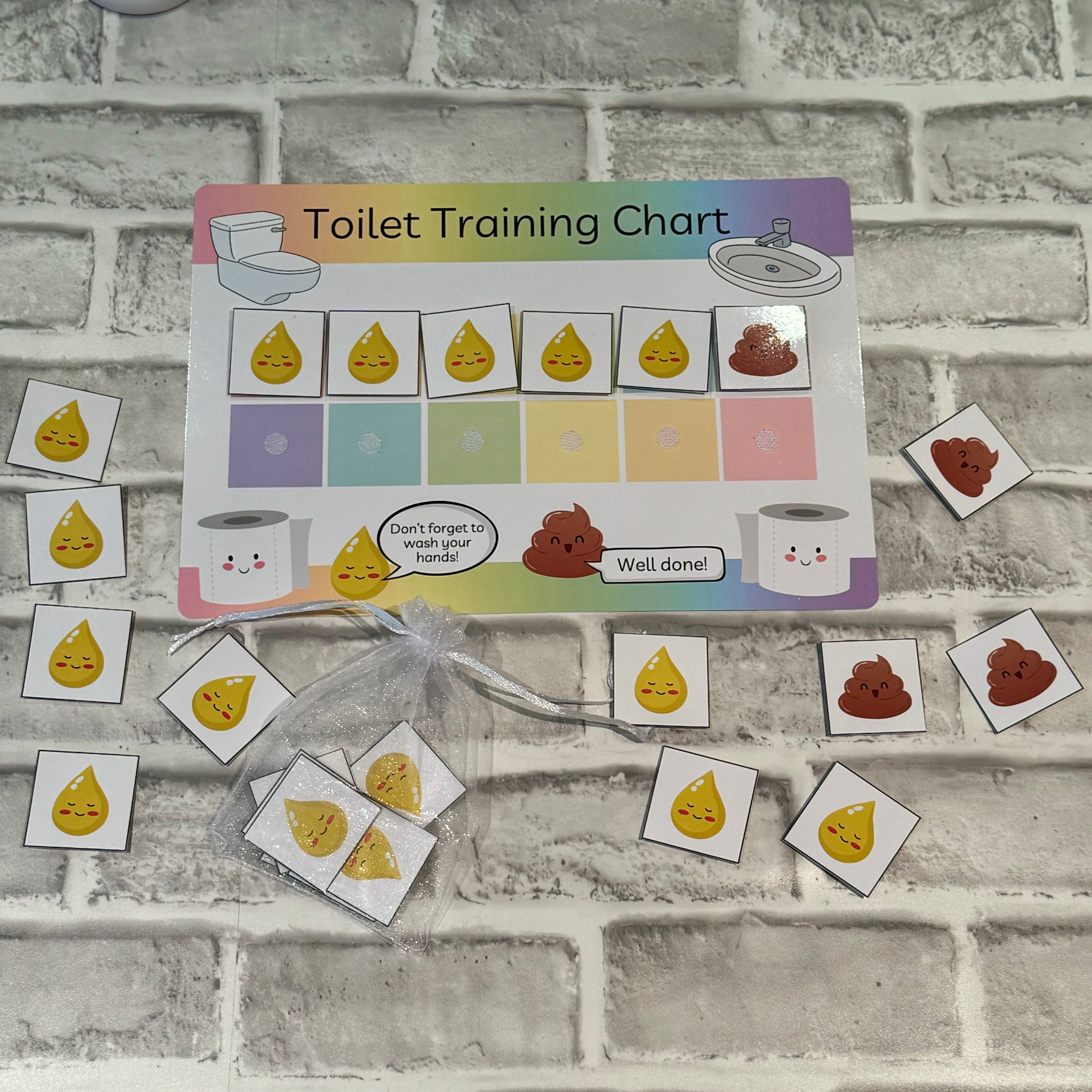 Toilet Training Chart (potty training) Busby Busy Books
