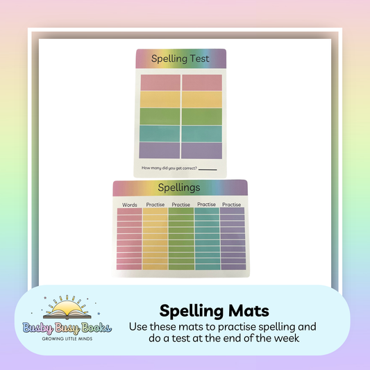 Spelling Mats