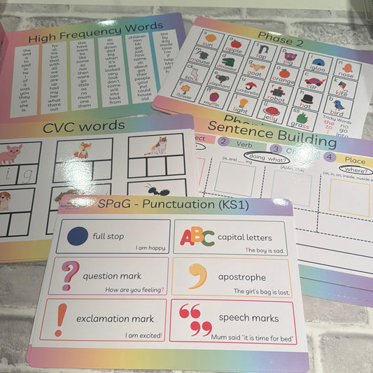 KS1 - English writing phonics bundle - Year 1 - 5-6 years