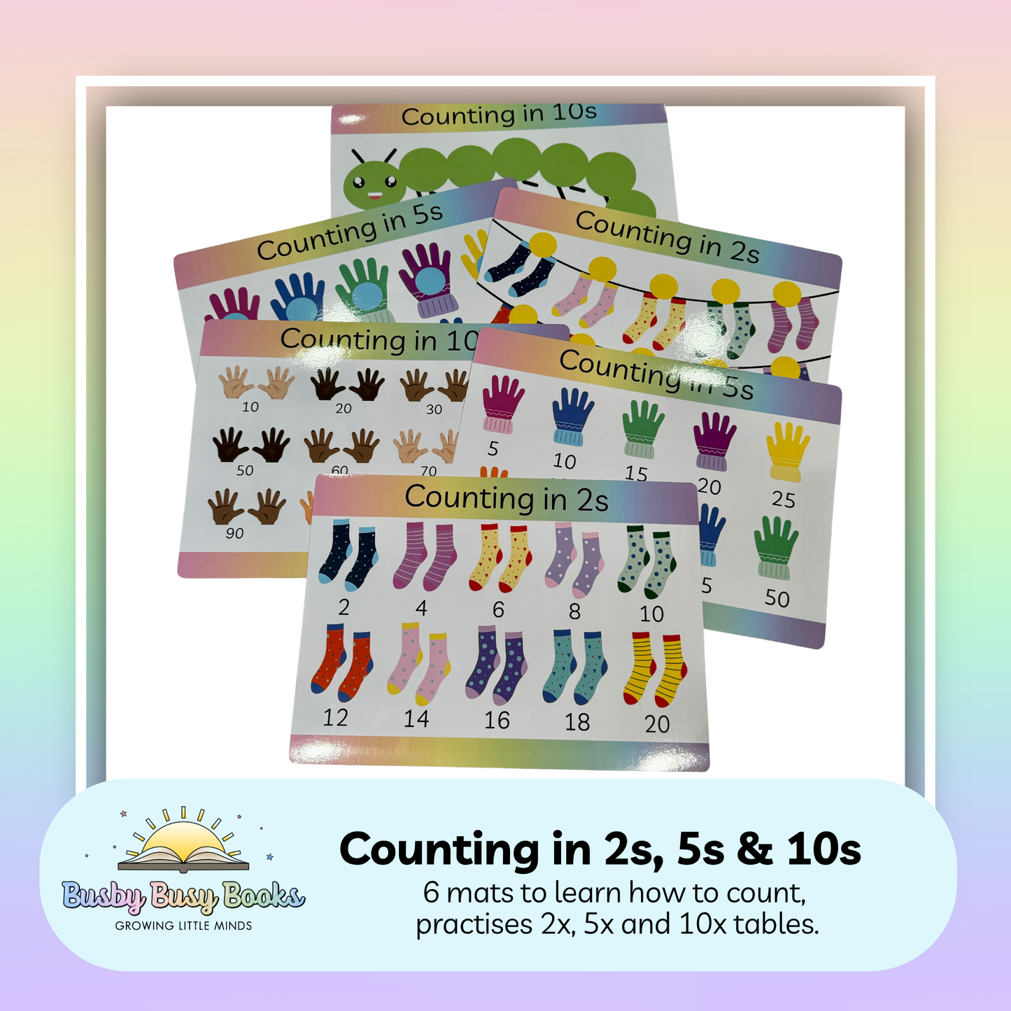 Counting in 2s, 5s and 10s