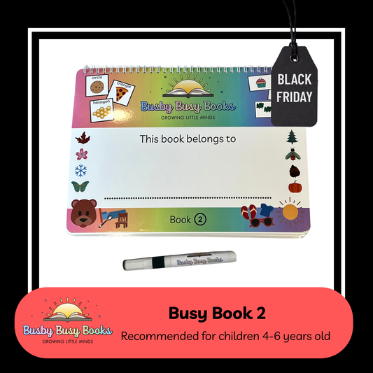 Book 2 - Age 4-6 years - Early Years Busy Book