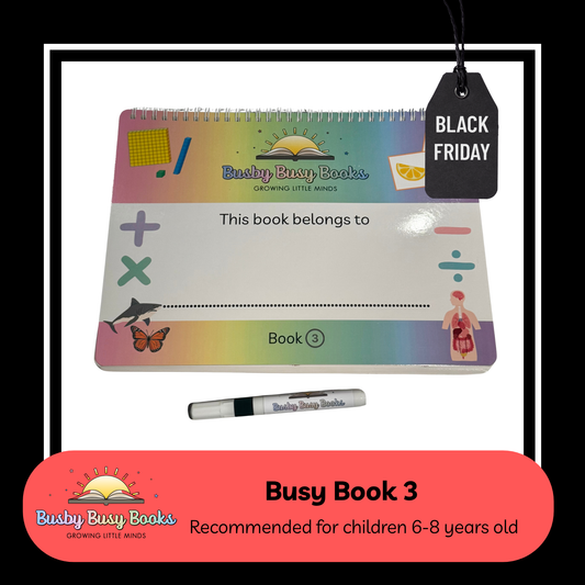 Book 3 - Age 6-8 Years - KS1 Busy Book