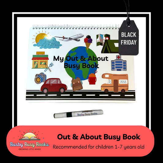 Out & About Busy Book (Age 1-8 years)