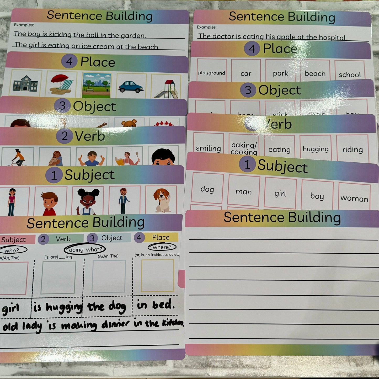 Sentence Building Pack