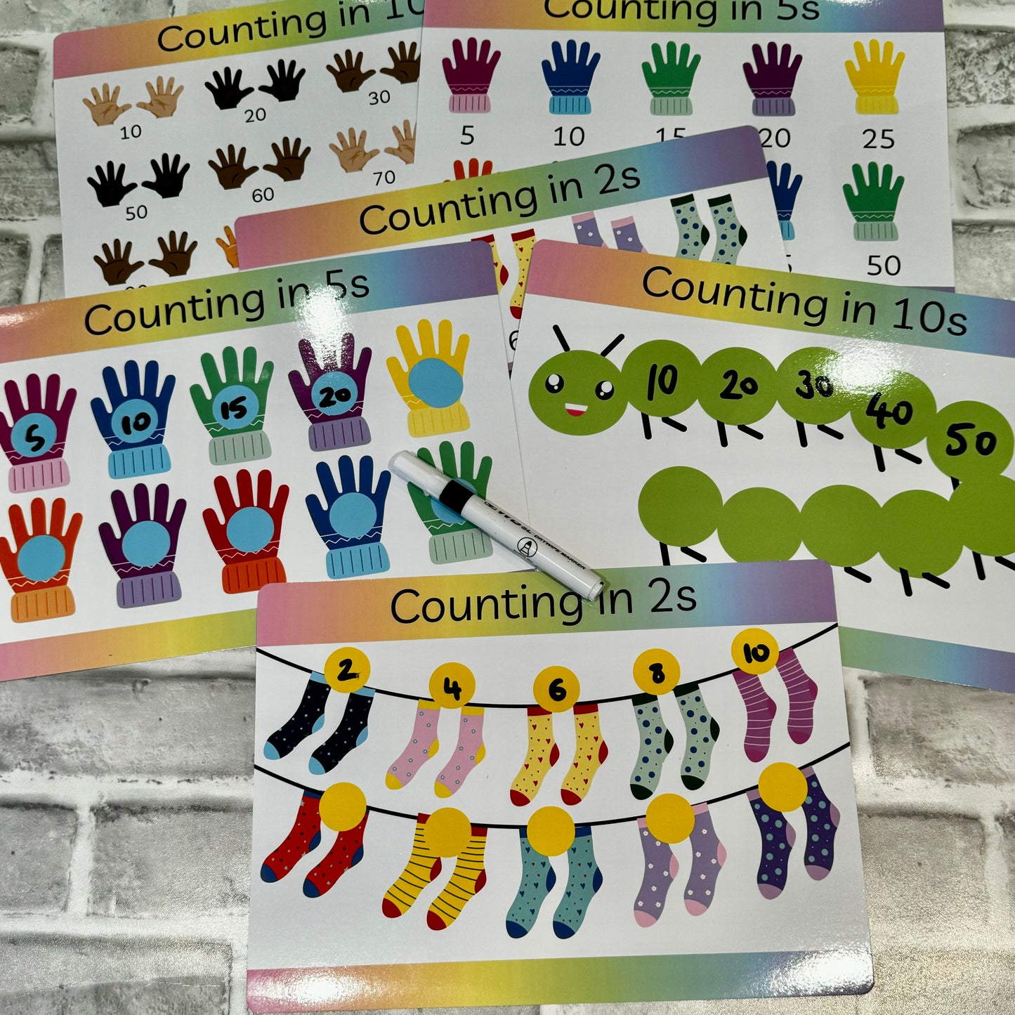 Counting in 2s, 5s and 10s