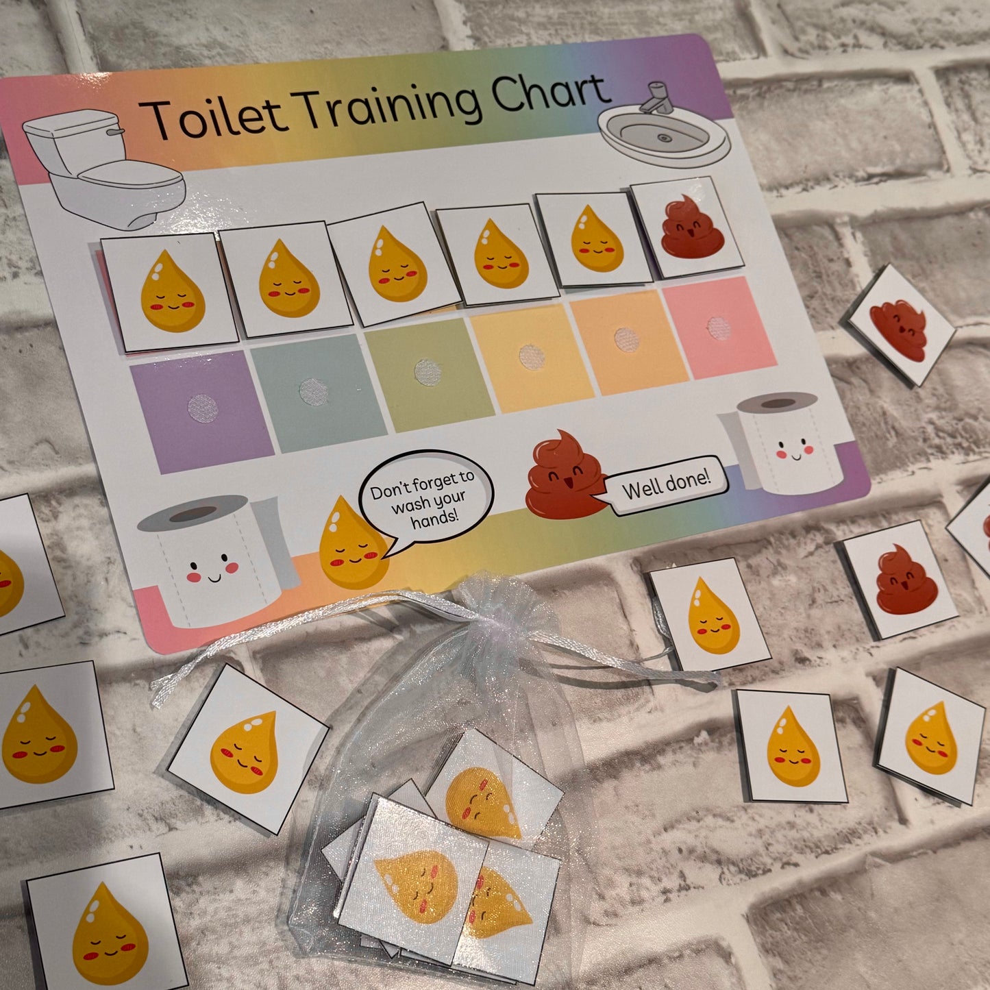 Toilet Training Chart (potty training)