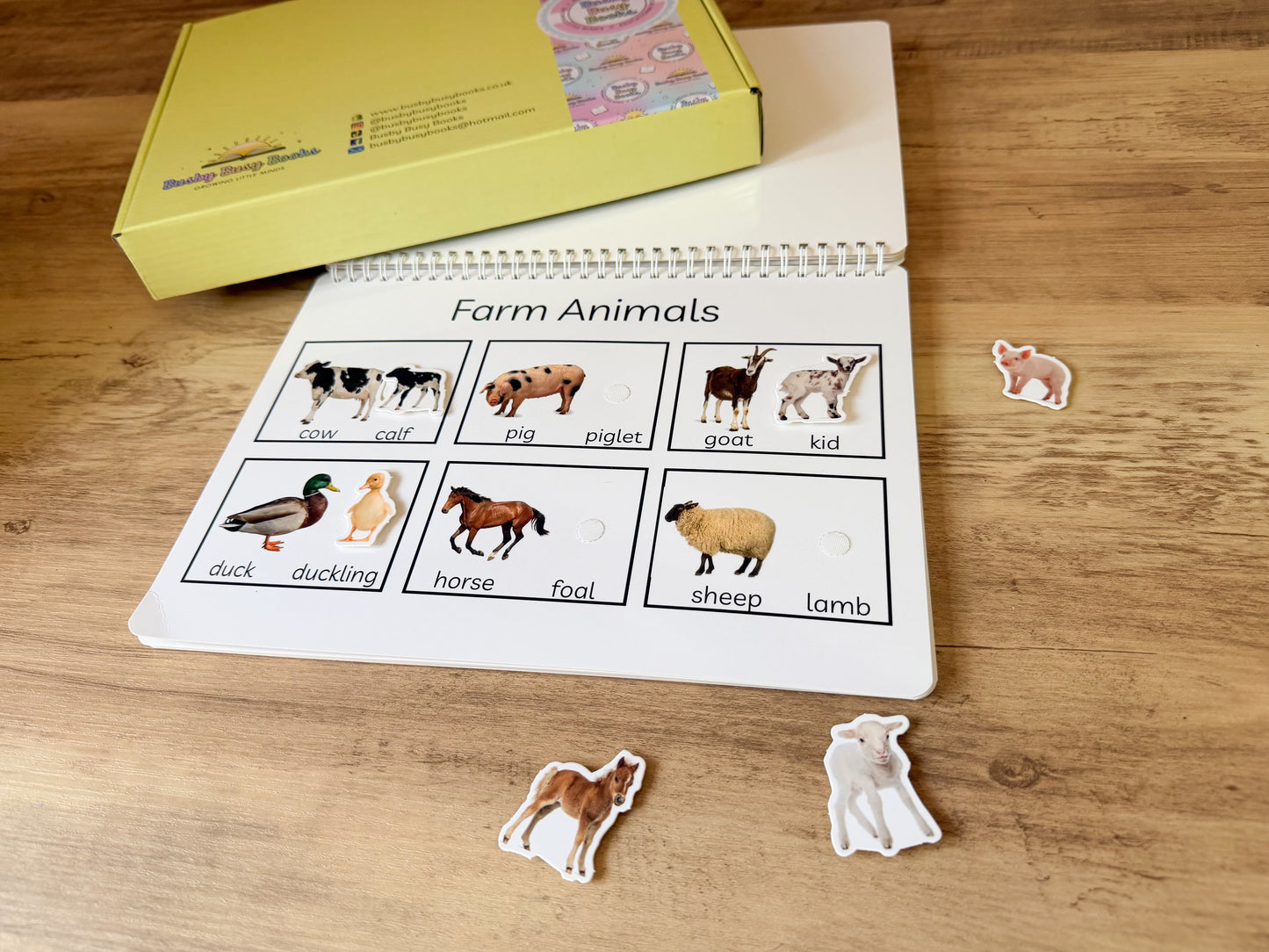 Book 1 - Age 2-4 Years - Toddler Busy Book
