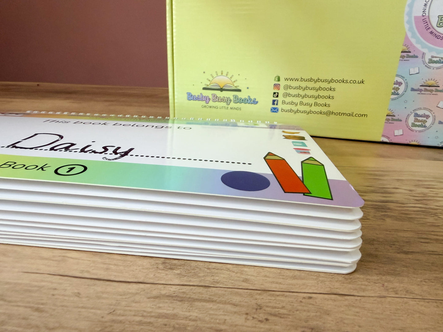 Book 1 - Age 2-4 Years - Toddler Busy Book