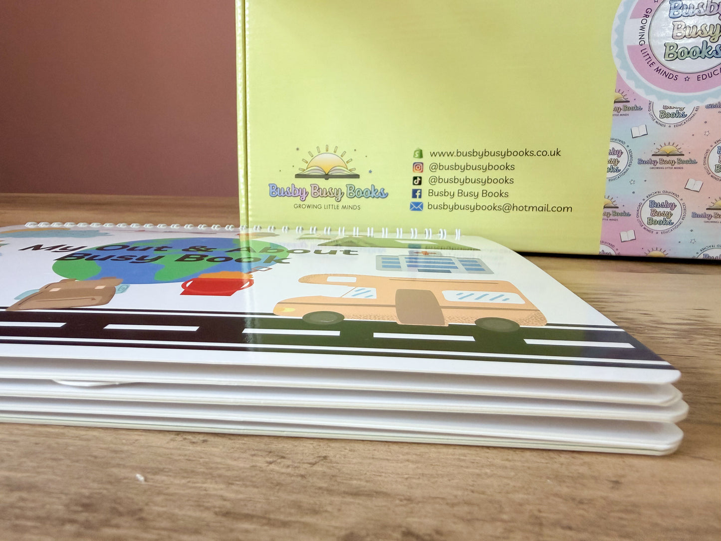 Out & About Busy Book (Age 1-8 years)