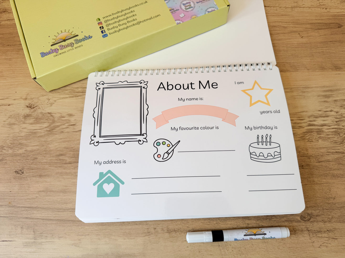 Book 3 - Age 6-8 Years - KS1 Busy Book