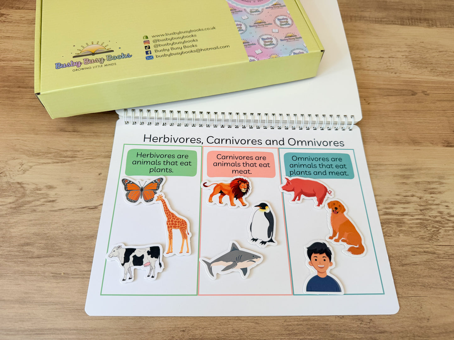 Book 3 - Age 6-8 Years - KS1 Busy Book