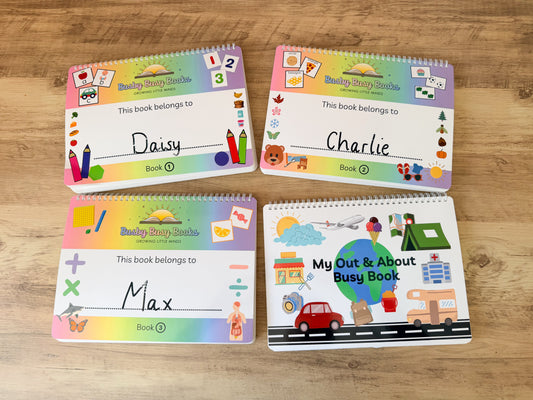 4 x Busy Book Bundle