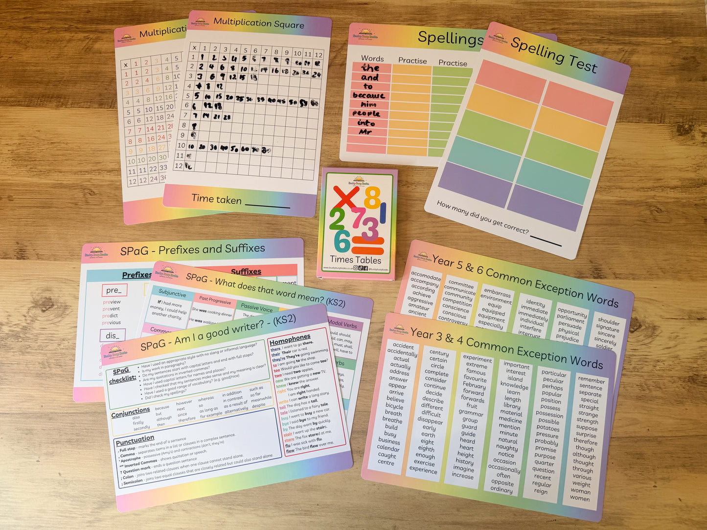 KS2 Bundle - years 3, 4, 5 and 6 - Age 7-11 - English and Maths