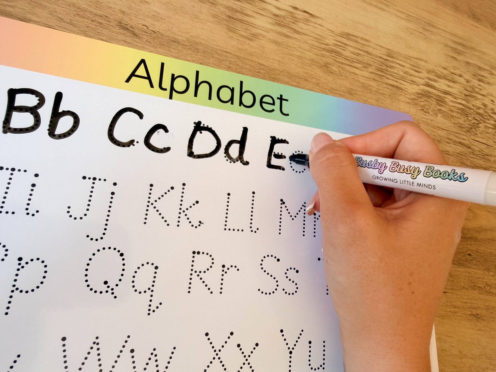 Starting school pack with first day sign and learning mats