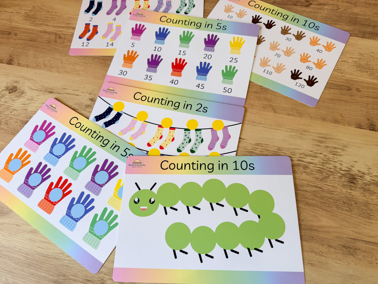 Counting in 2s, 5s and 10s mat for KS1 maths