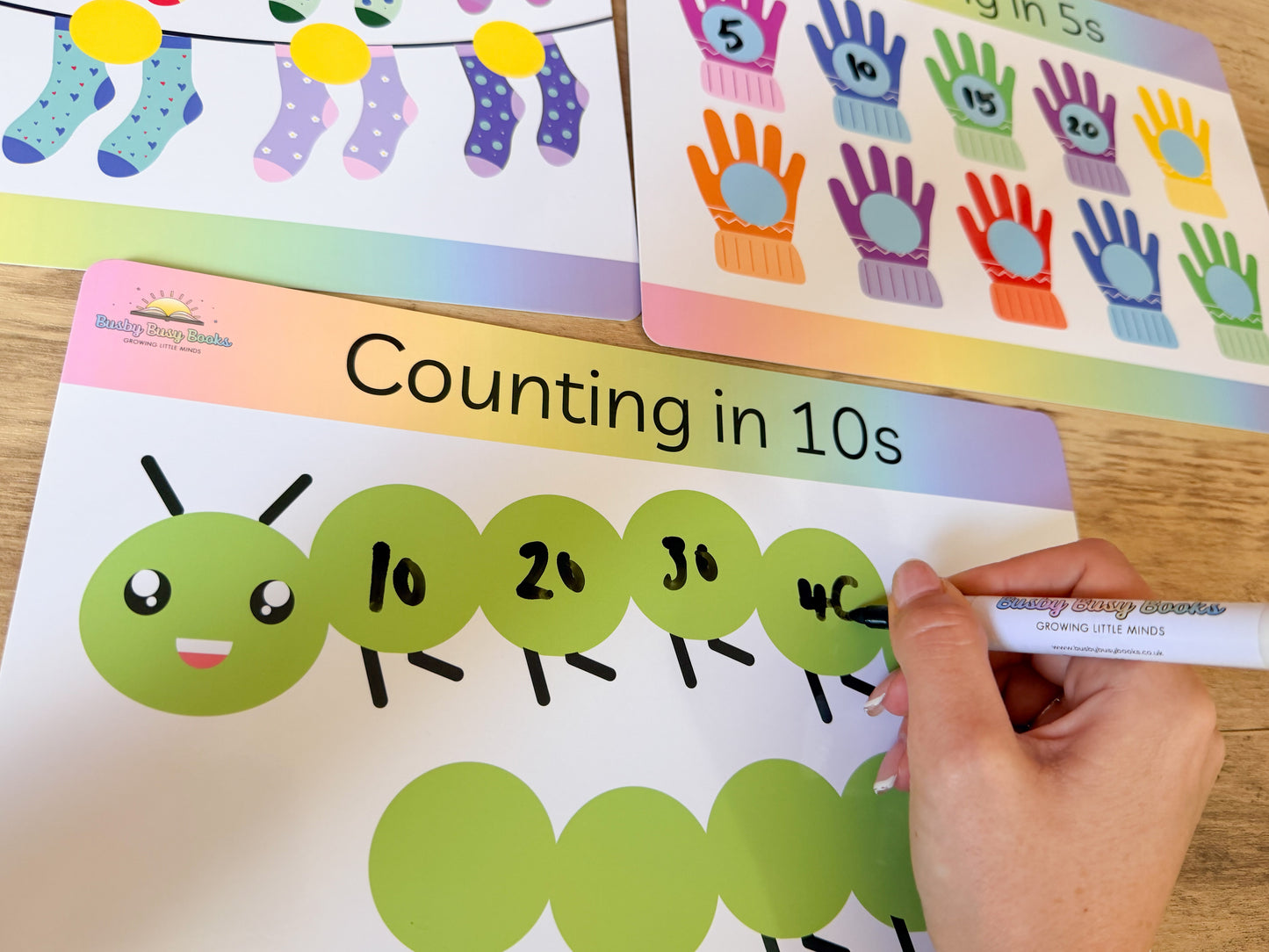 Counting in 2s, 5s and 10s mat for KS1 maths
