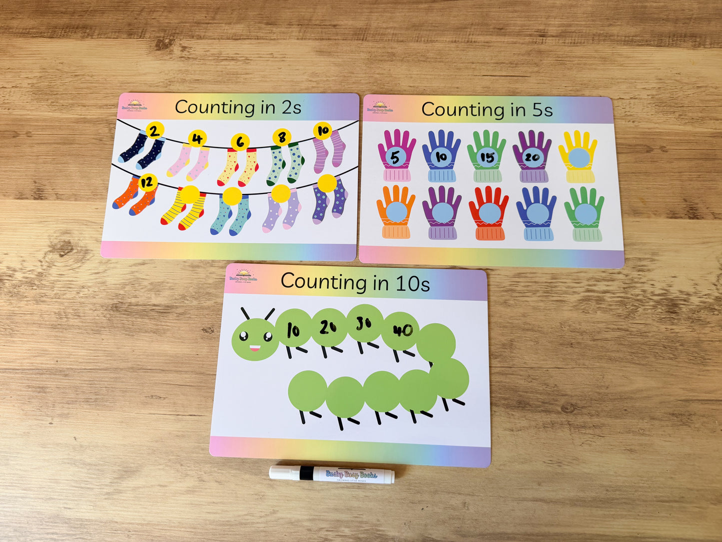 Counting in 2s, 5s and 10s mat for KS1 maths