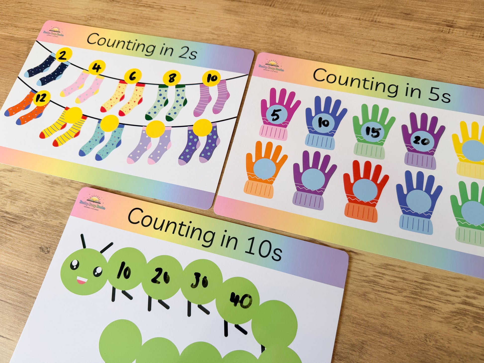 Counting in 2s, 5s and 10s mat for KS1 maths