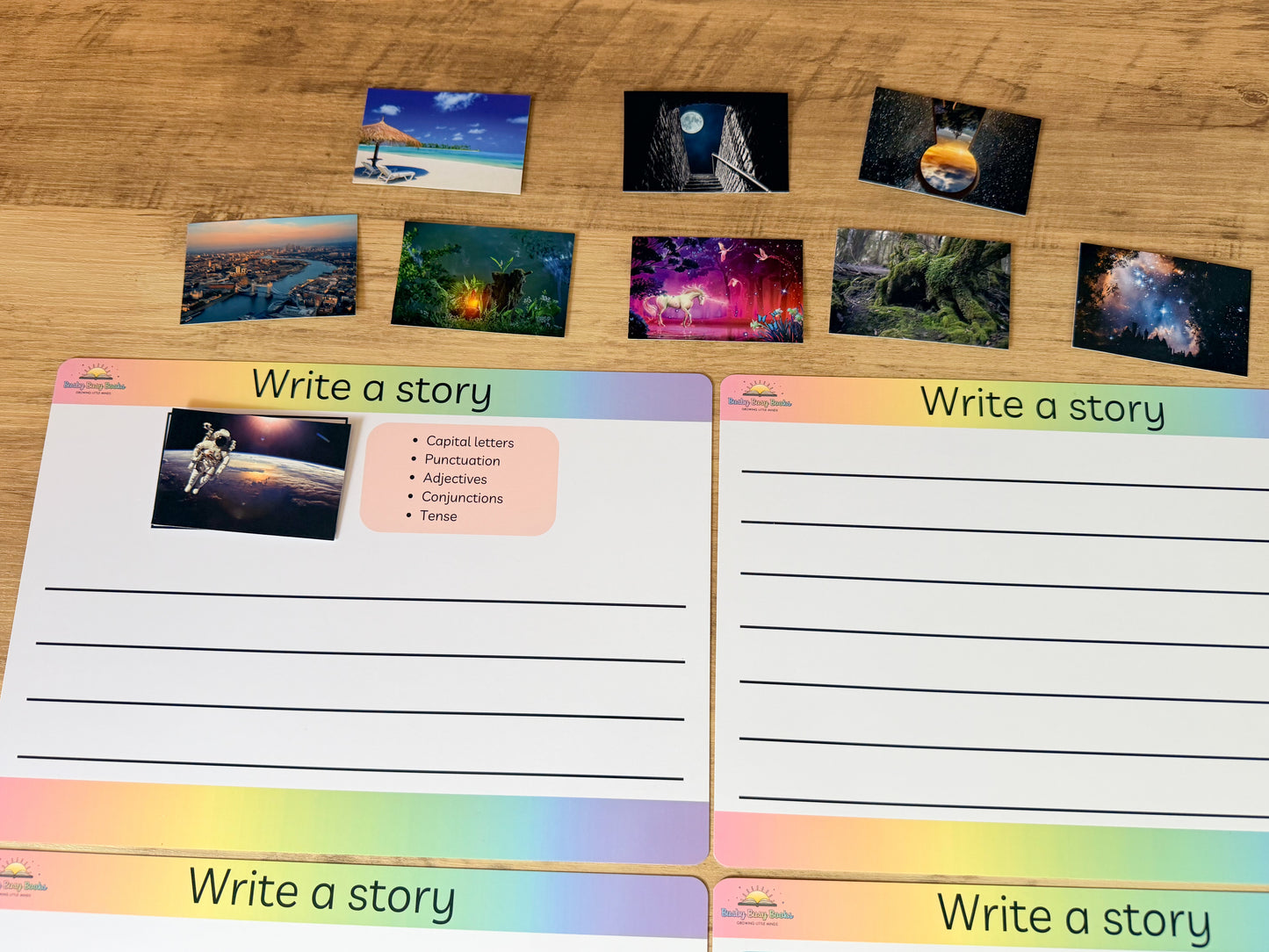 Story writing mat for KS1 and KS2 creative writing