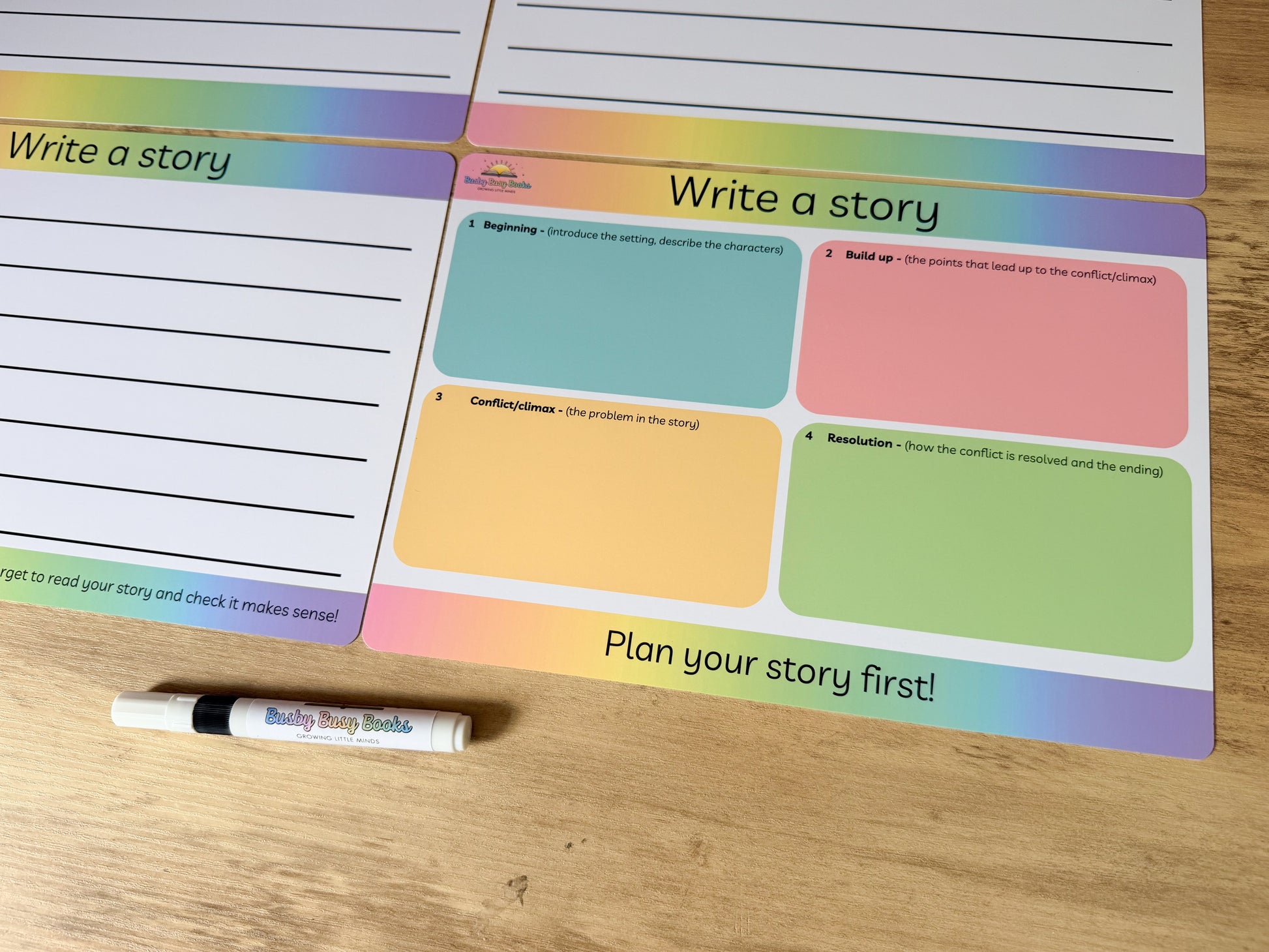 Story writing mat for KS1 and KS2 creative writing