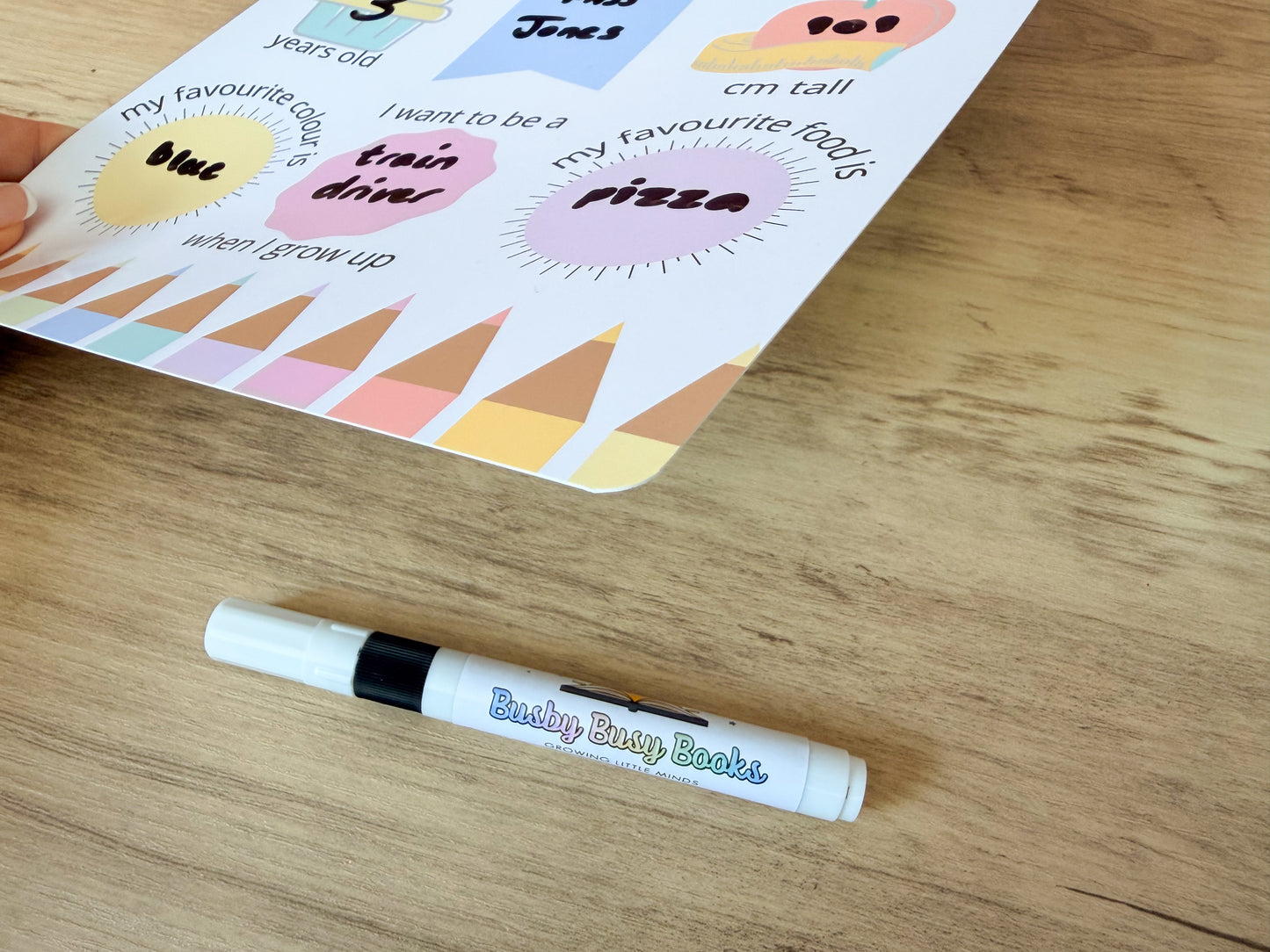 Reusable first day of school sign for children starting reception